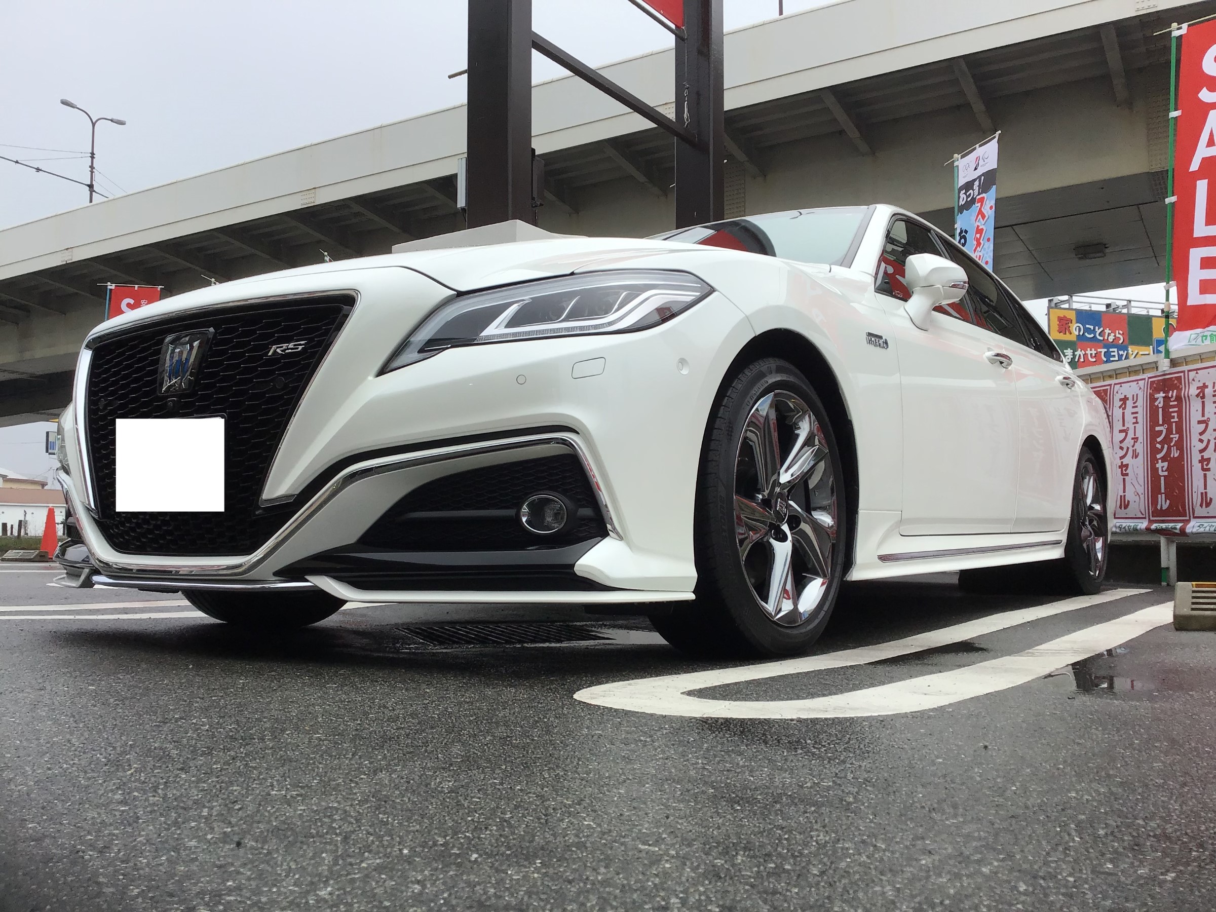トヨタ クラウン GWS224にダウンサスRS☆R Ti2000お取り付け
