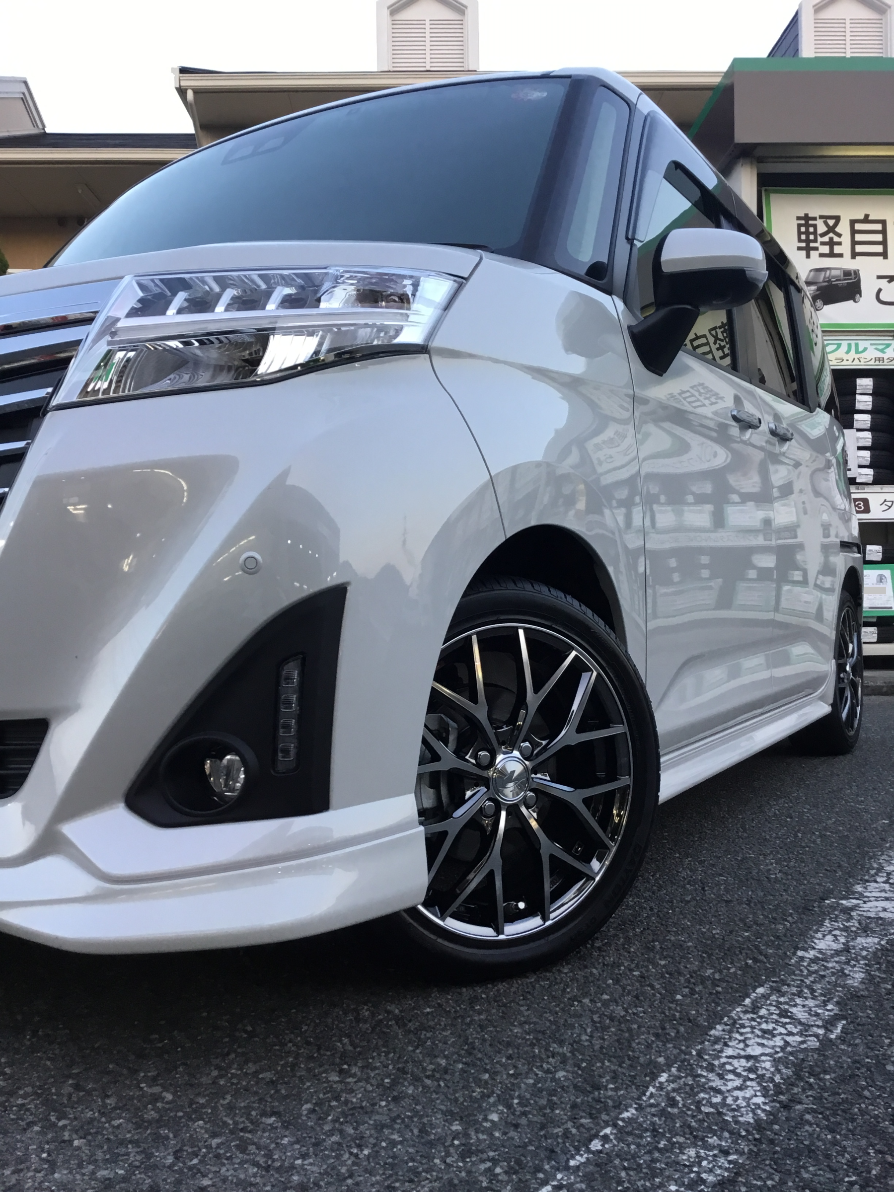 ルーミー ホイールセット装着!! | 店舗おススメ情報 | タイヤ館