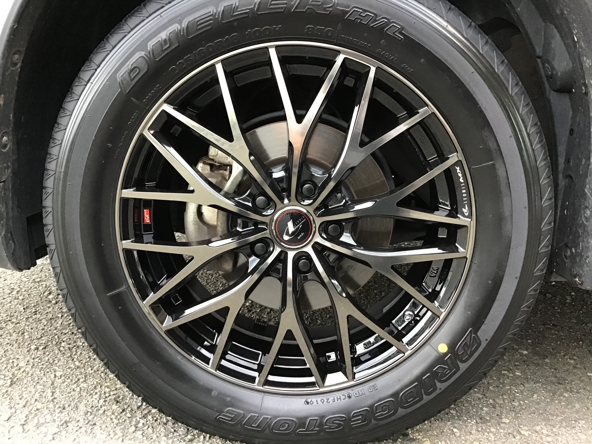 エクストレイル（T32）に、18インチ・レオニスMXを、お取り付けしま