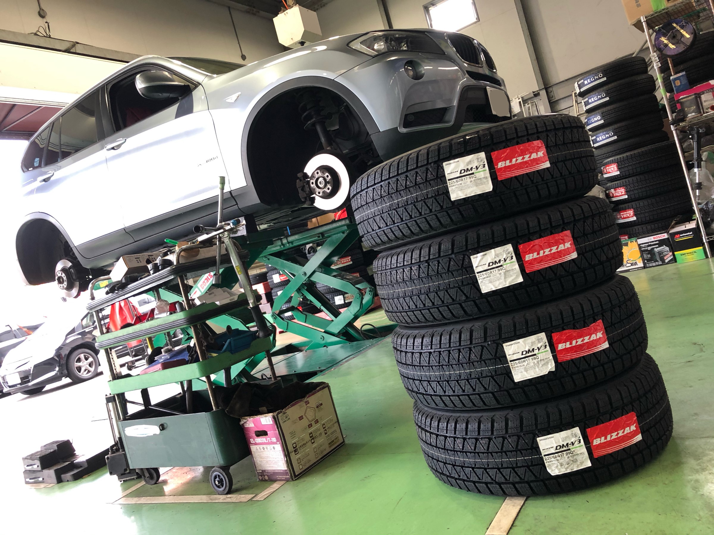 ☆BMW純正スタッドレスSET☆F25 R18ヨコハマタイヤ ホイールセット