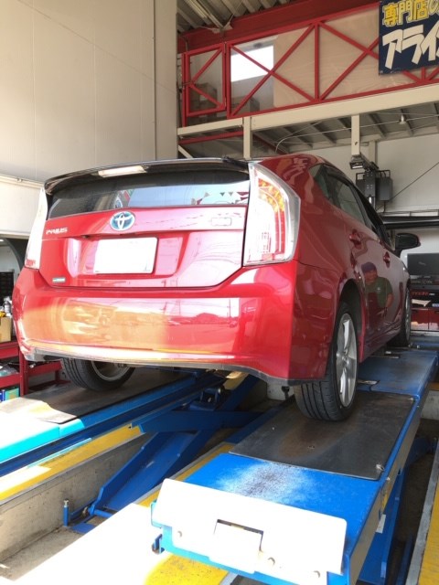 スタッフ撮影　ナンバーはペイントで隠しています。