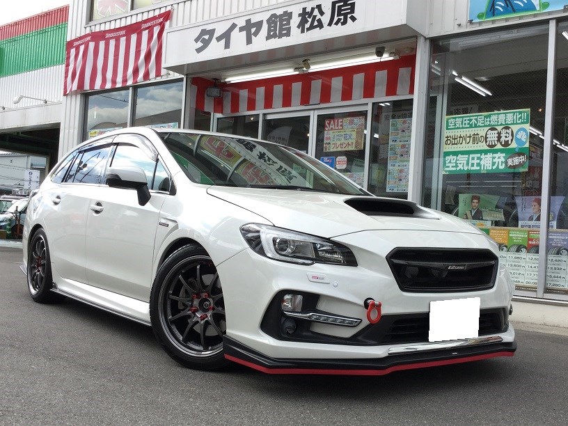 ☆ レヴォーグ ホイール交換＆アライメント ☆ | 店舗おススメ