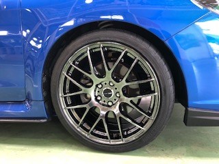 レガシーB4等に】WORK WORK EMOTION M8R 17×7J 5H 100 +53