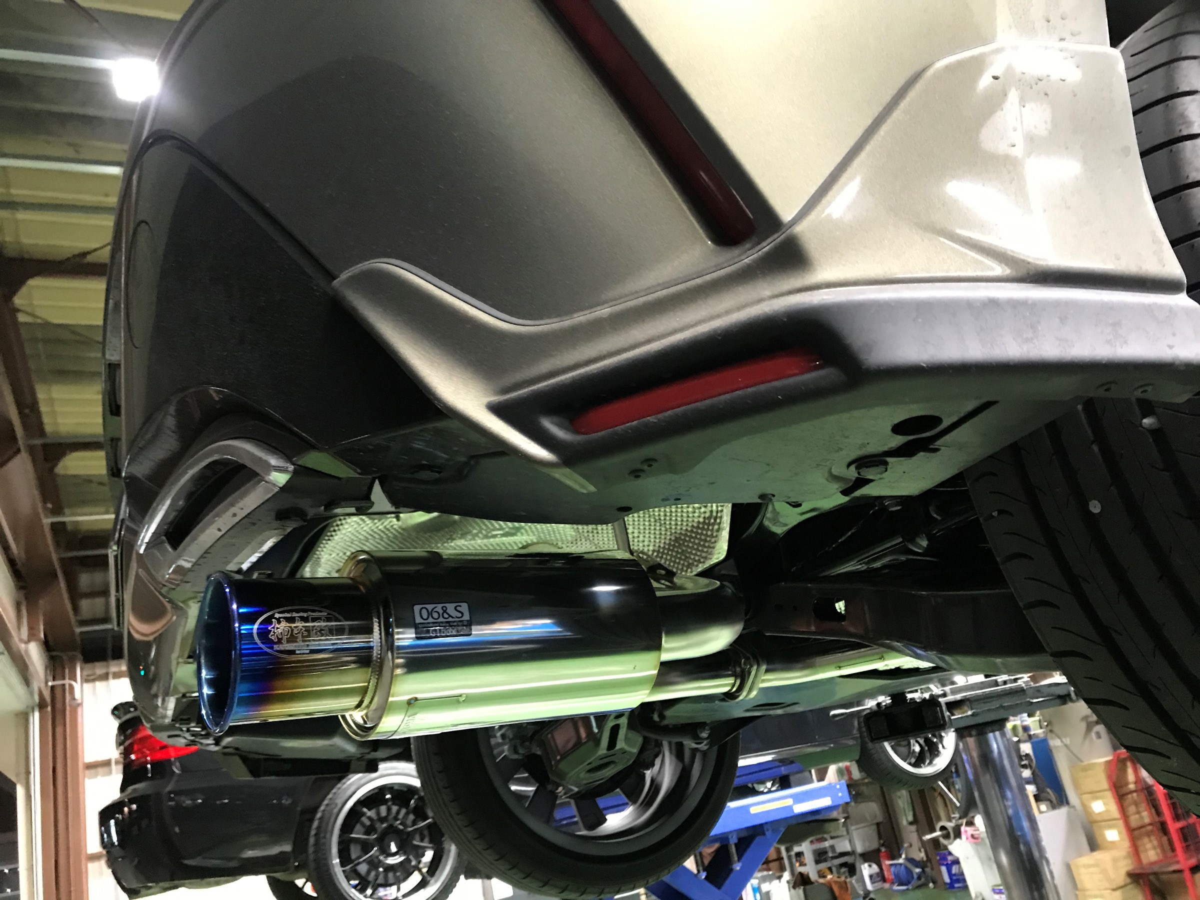 柿本改 マフラー NRE210 カローラスポーツ