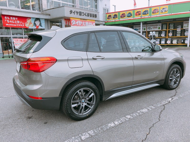BMW X1 スタッドレスタイヤ取付 | 店舗おススメ情報 | タイヤ館