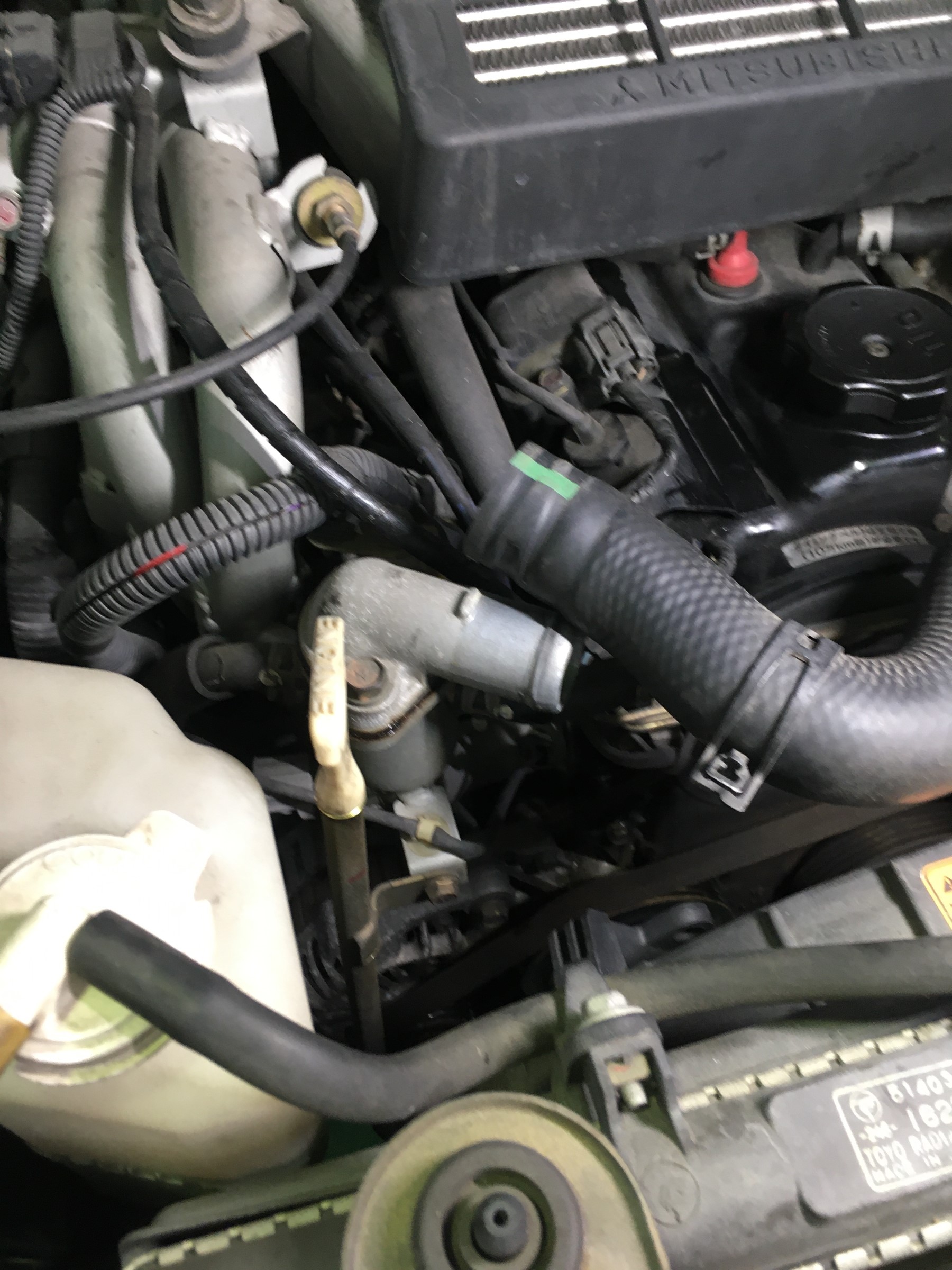 ミツビシ パジェロミニ H58a サーモスタット交換 三菱 パジェロミニ メンテナンス商品 その他 無料安全点検 サービス事例 タイヤ館 太宰府 タイヤからはじまる トータルカーメンテナンス タイヤ館グループ