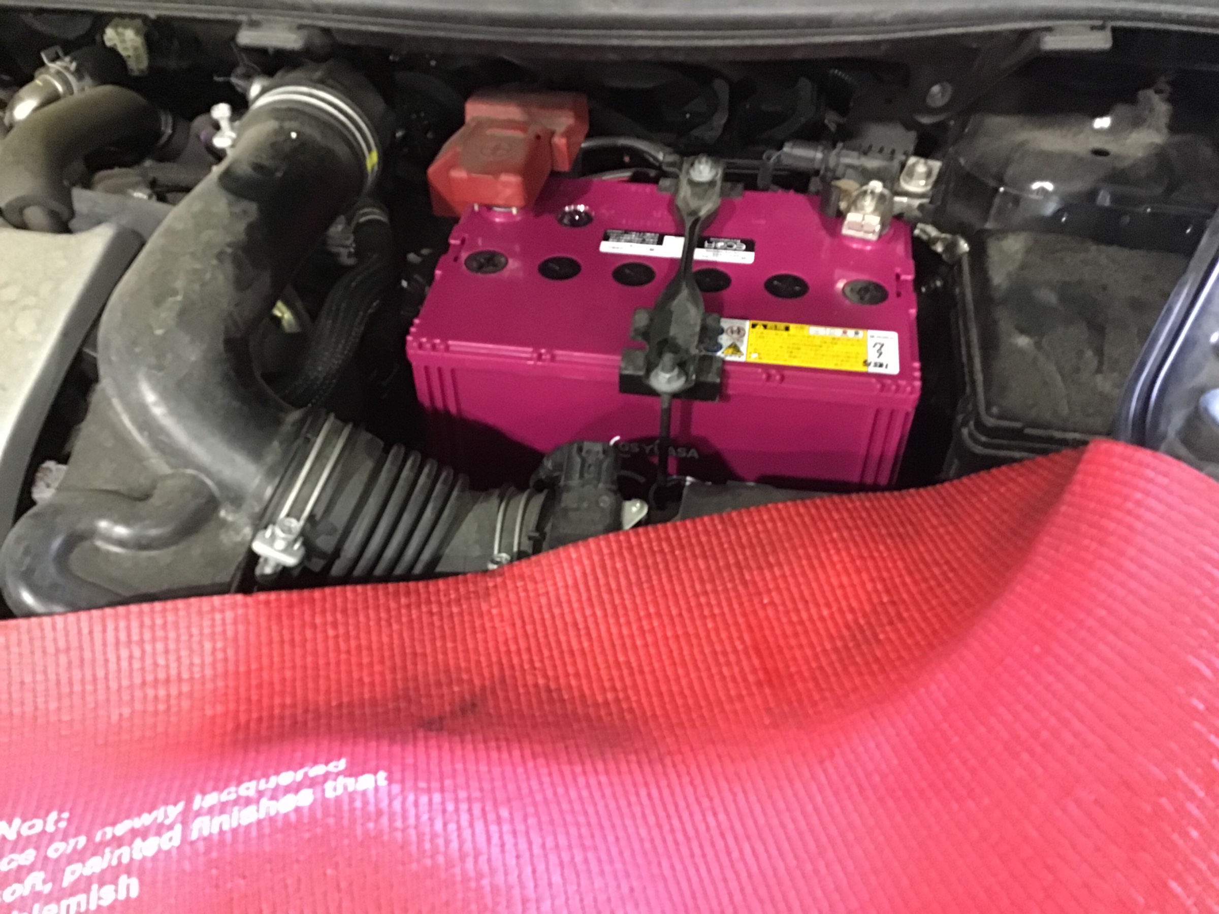 トヨタ スペイド バッテリー交換 トヨタ スペイド メンテナンス商品 サービス事例 タイヤ館 生桑 愛知県 三重県のタイヤ カー用品ショップ タイヤからはじまる トータルカーメンテナンス タイヤ館グループ