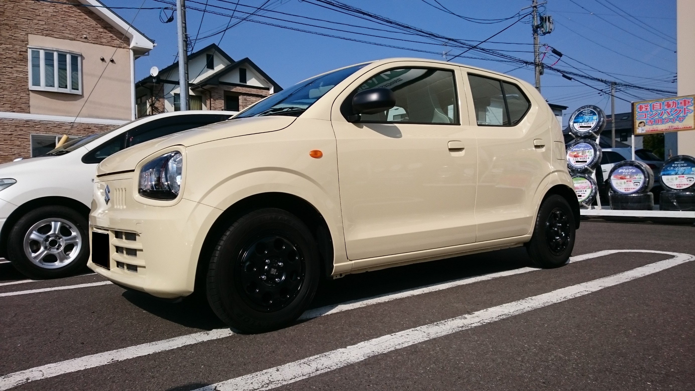 スズキ アルトにエクストリームJ KK03 13インチ装着 | 店舗おススメ