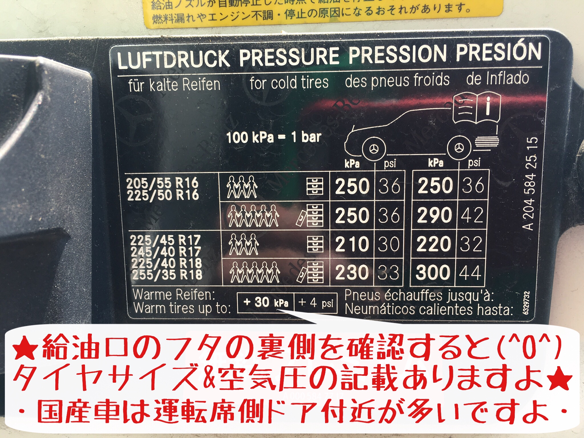 タイヤ点検 メルセデス ベンツ メルセデス ベンツ サービス事例 タイヤ館 岩国 タイヤからはじまる トータルカーメンテナンス タイヤ館グループ