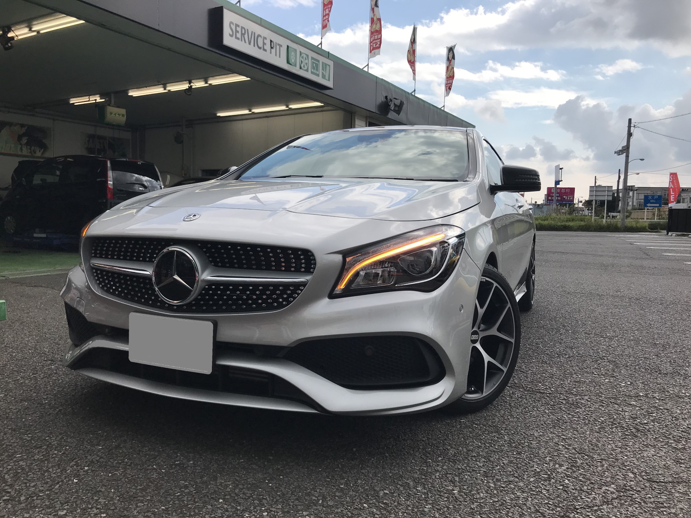 ベンツ ｃｌａ180シューティングブレークａｍｇスタイル ホイール