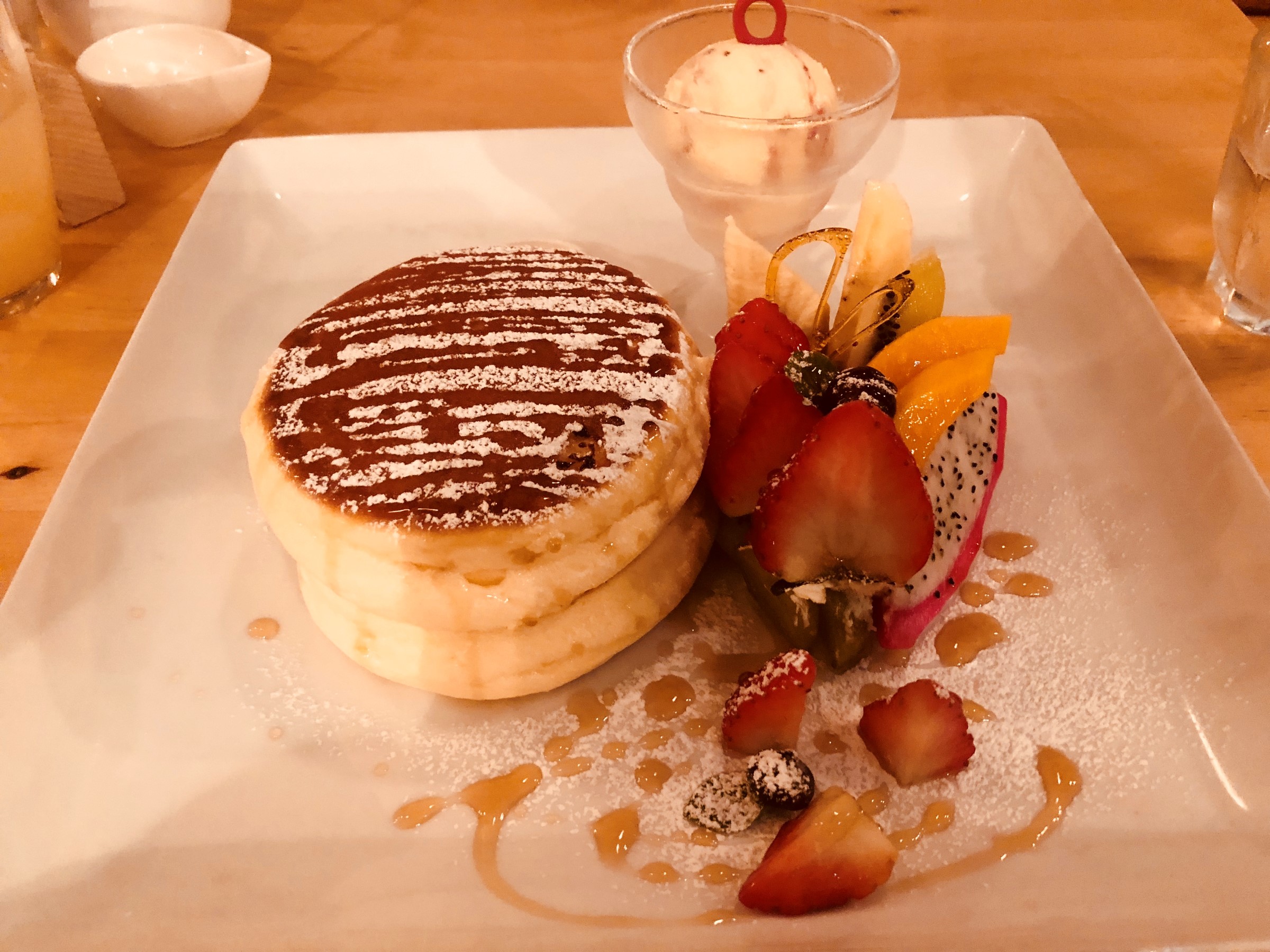 お仕事でお疲れの自分にご褒美にパンケーキはどうですか ｗ スタッフ日記 タイヤ館 手稲 タイヤからはじまる トータルカーメンテナンス タイヤ館グループ