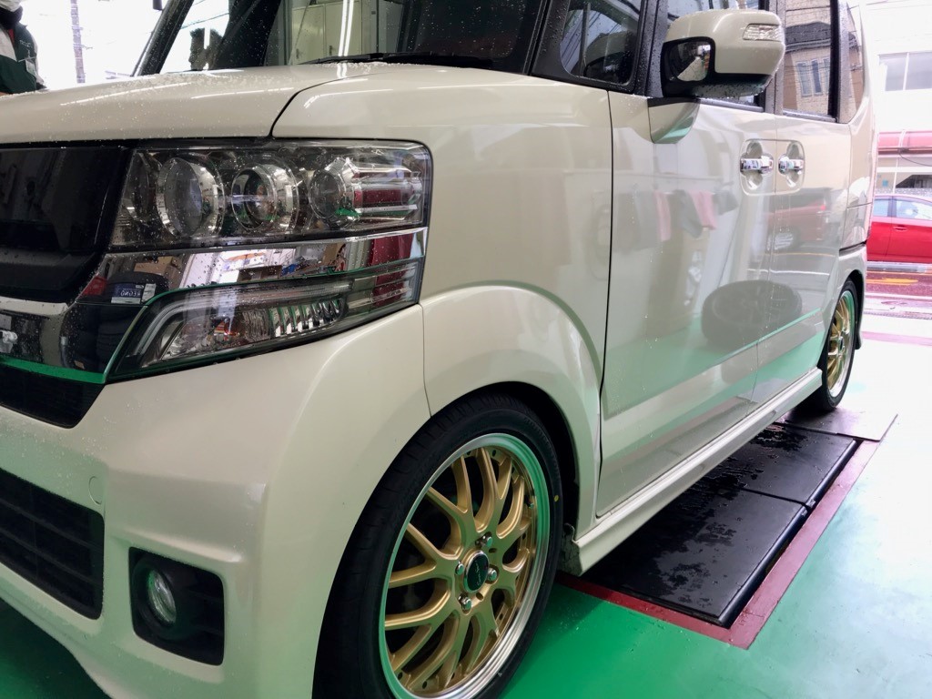 ホンダN-BOX BLEST ユーロスポーツタイプ815 １６インチ取付 | ホンダ