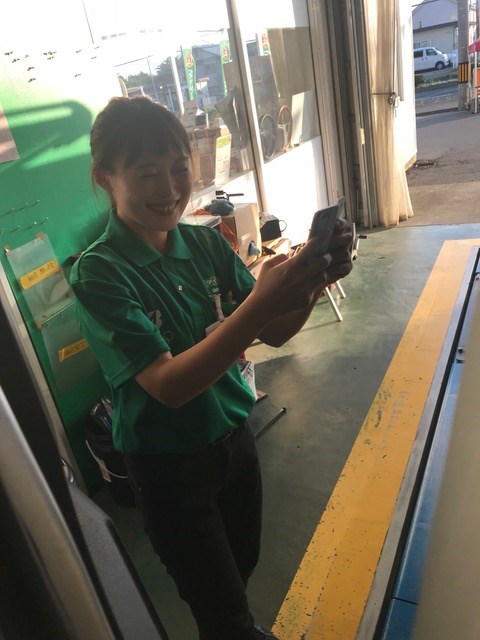 お客様撮影してくださいました