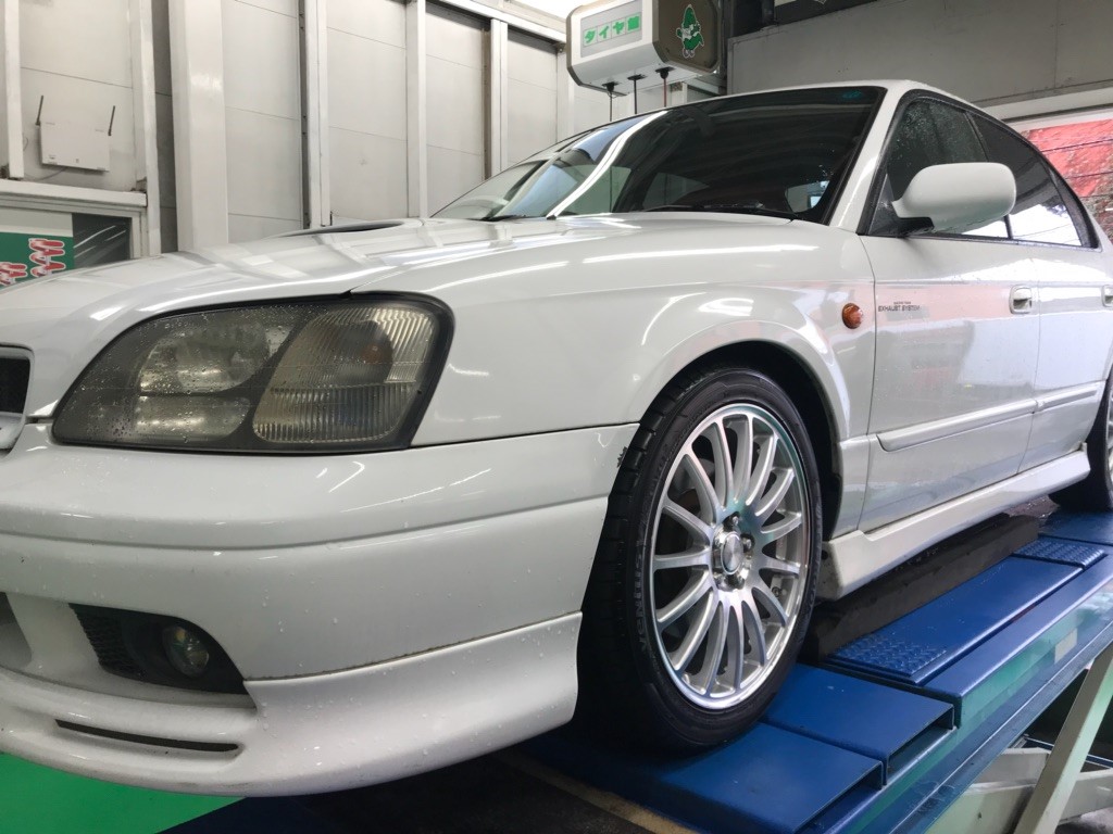 スバル レガシィ エコフォルムCRS12 17インチ ホイールのみ交換