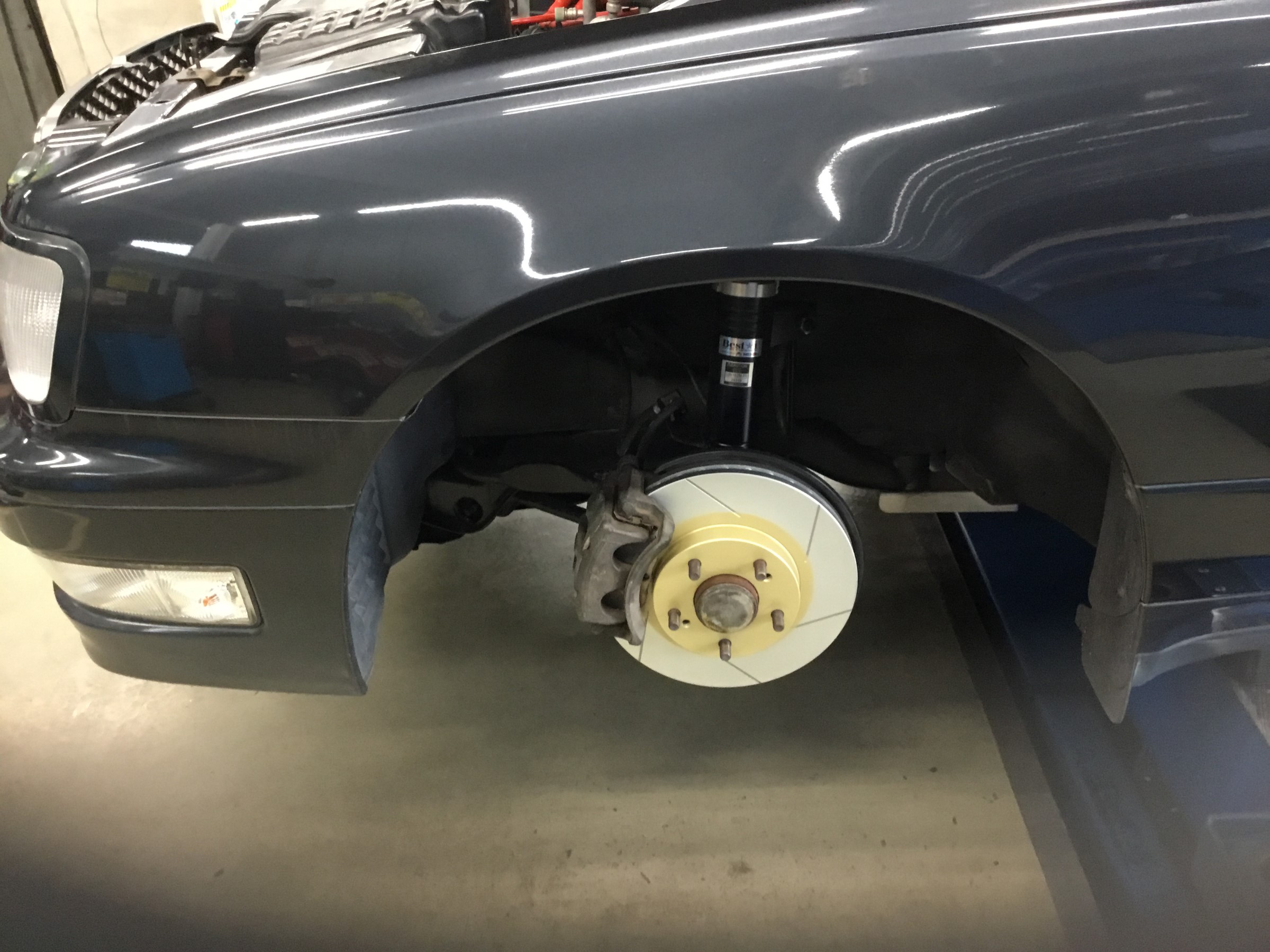 ブレーキローター交換 | 日産 セドリック その他 パーツ取付