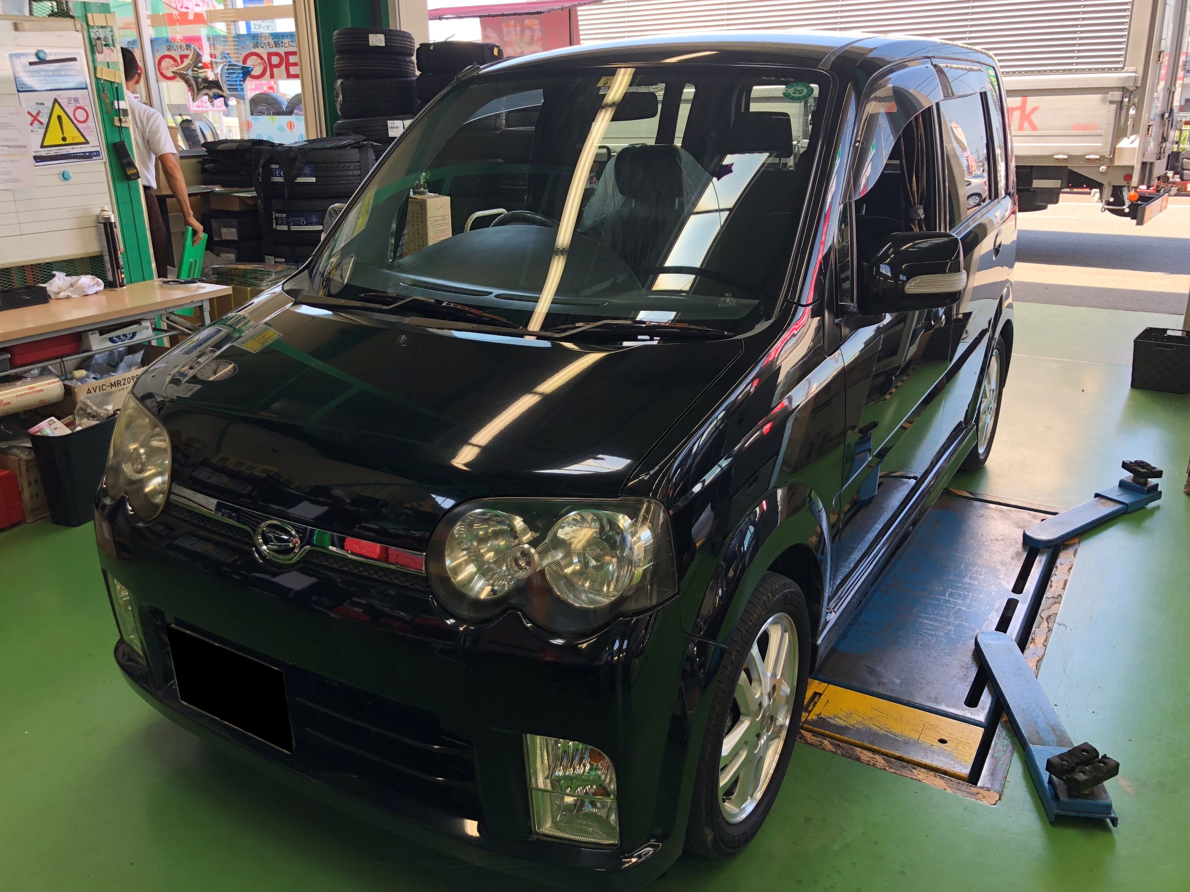 MOVE（L152S）フロントショックアブソーバー交換♪ | 店舗おススメ情報