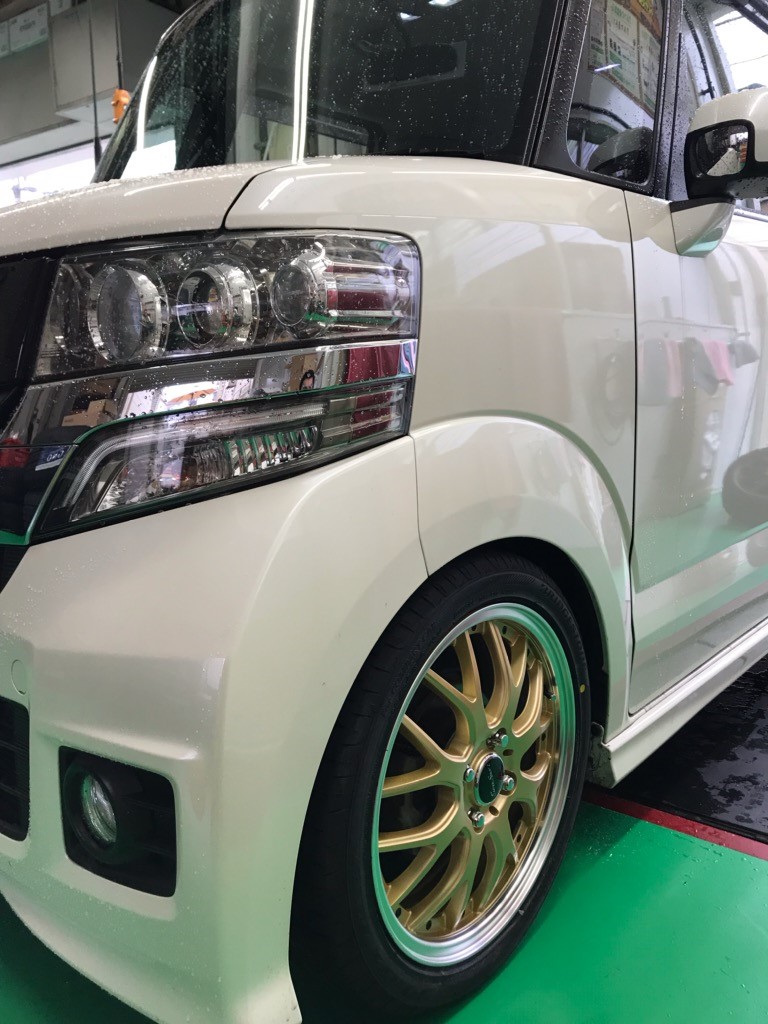 ホンダN-BOX BLEST ユーロスポーツタイプ815 １６インチ取付 | ホンダ