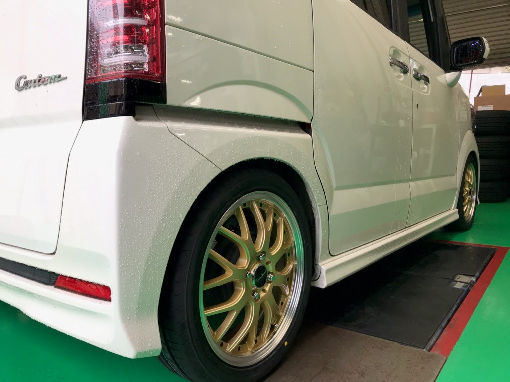 ホンダN-BOX BLEST ユーロスポーツタイプ815 １６インチ取付 | ホンダ