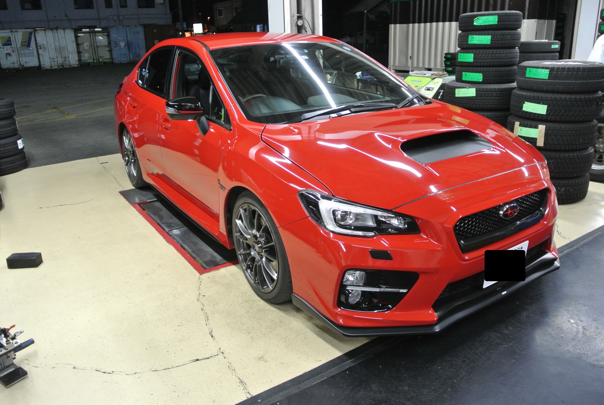 スバル Wrx S4 ポテンザ S007a装着 サービス事例 タイヤ館 こせ タイヤからはじまる トータルカーメンテナンス タイヤ館グループ