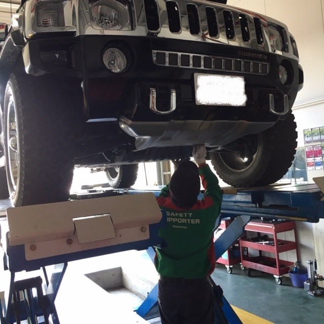 スタッフ撮影　ナンバーはペイントで隠しました。