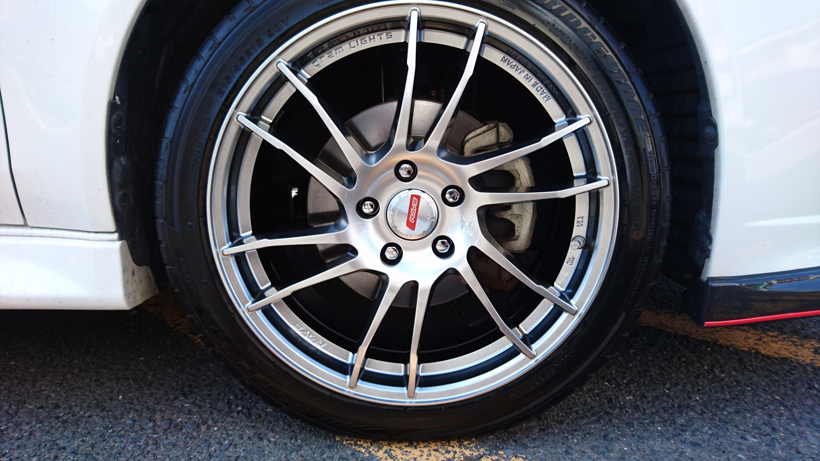 gram LIGHTS 57XTC & POTENZA S001 | 三菱 ギャランフォルティス