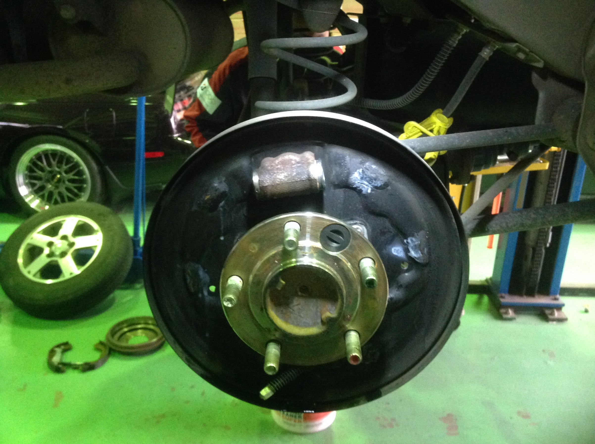 パジェロミニ 車検整備 三菱 パジェロミニ 谷田部店の作業記録 タイヤ館 つくば谷田部 茨城県のタイヤ カー用品ショップ タイヤからはじまる トータルカーメンテナンス タイヤ館グループ