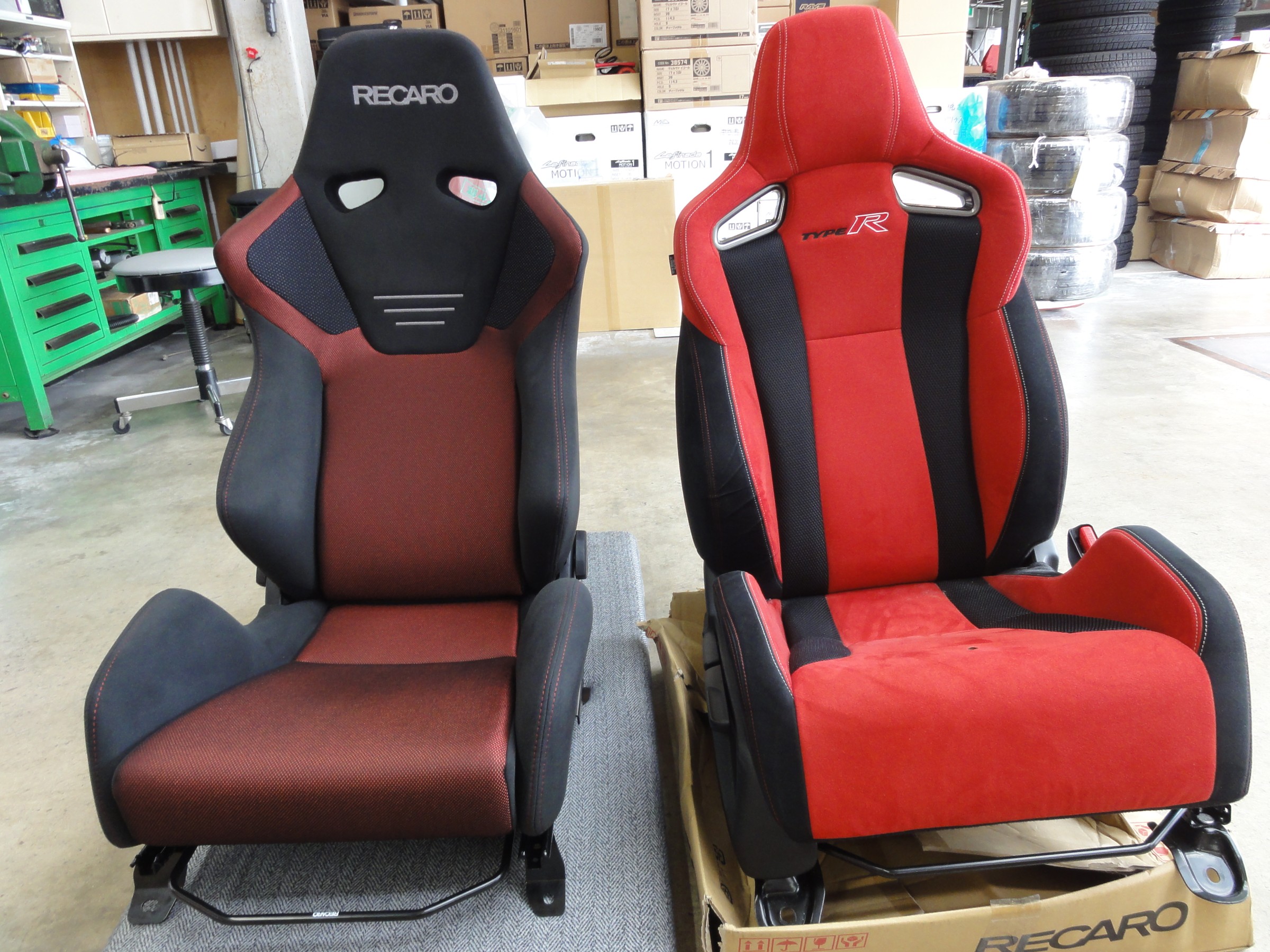65%OFF!】 シビック タイプR純正 RECARO レカロシート 運転席 ienomat