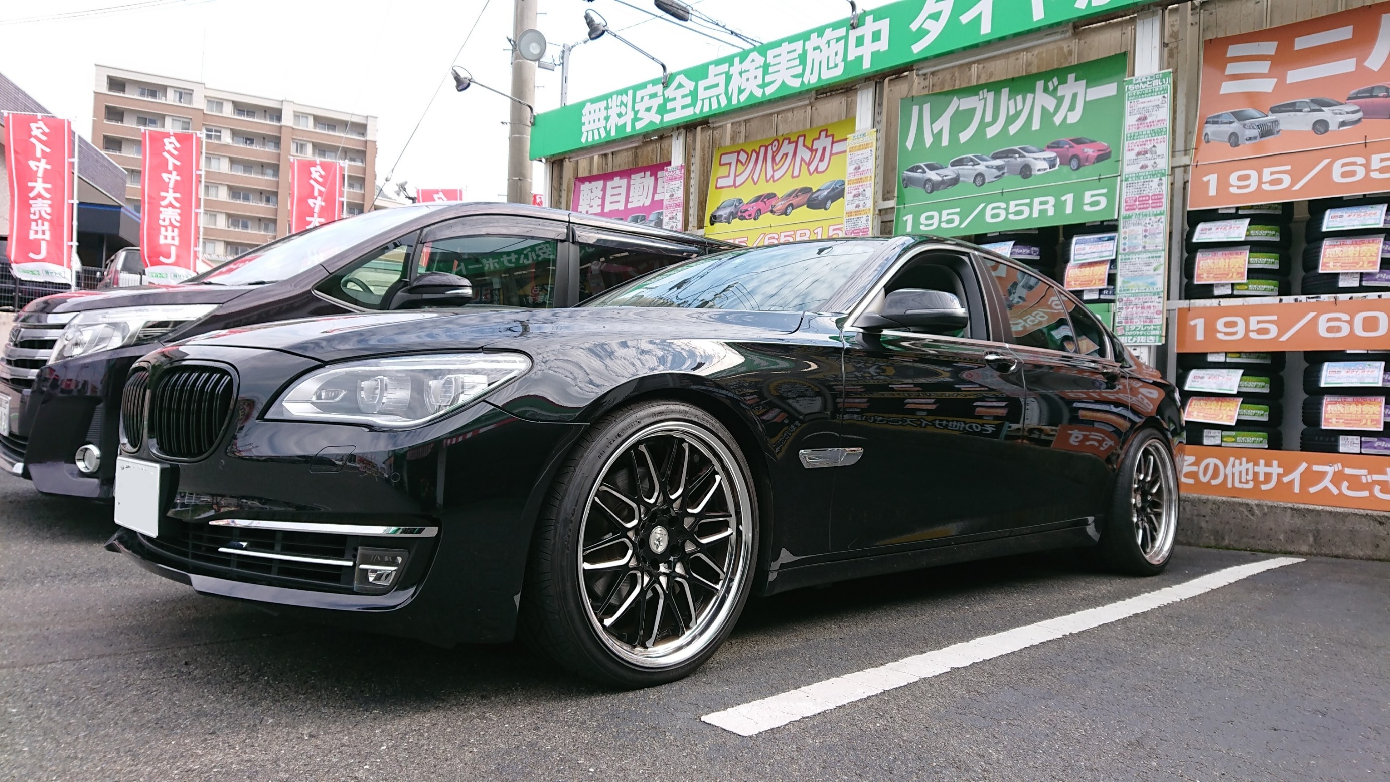ついに再販開始 BMW 7シリーズ F01 F07GT Eibach製ダウンサス+LW