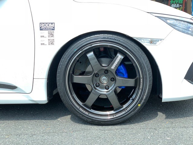 シビックセダン レイズ Te37ultra ｘレグノ ｇｒ ｘ 装着 V ホンダ シビック ホイール タイヤ ホイール関連 タイヤ ホイール交換 サービス事例 タイヤ館 奈良南 奈良県のタイヤからはじまる トータルカーメンテナンス タイヤ館グループ