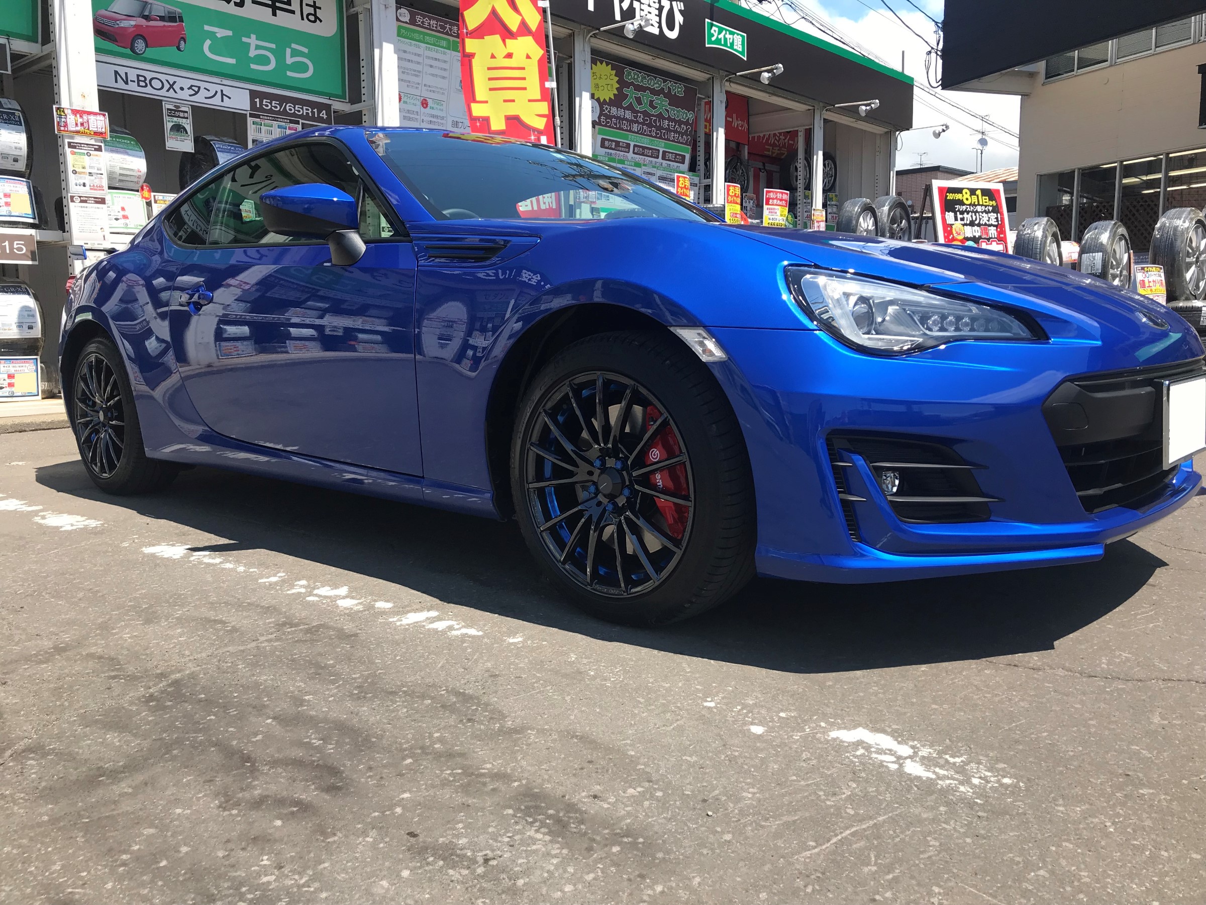 ☆BRZにSA-35Rお取付け☆ | スバル BRZ ホイール タイヤ・ホイール関連