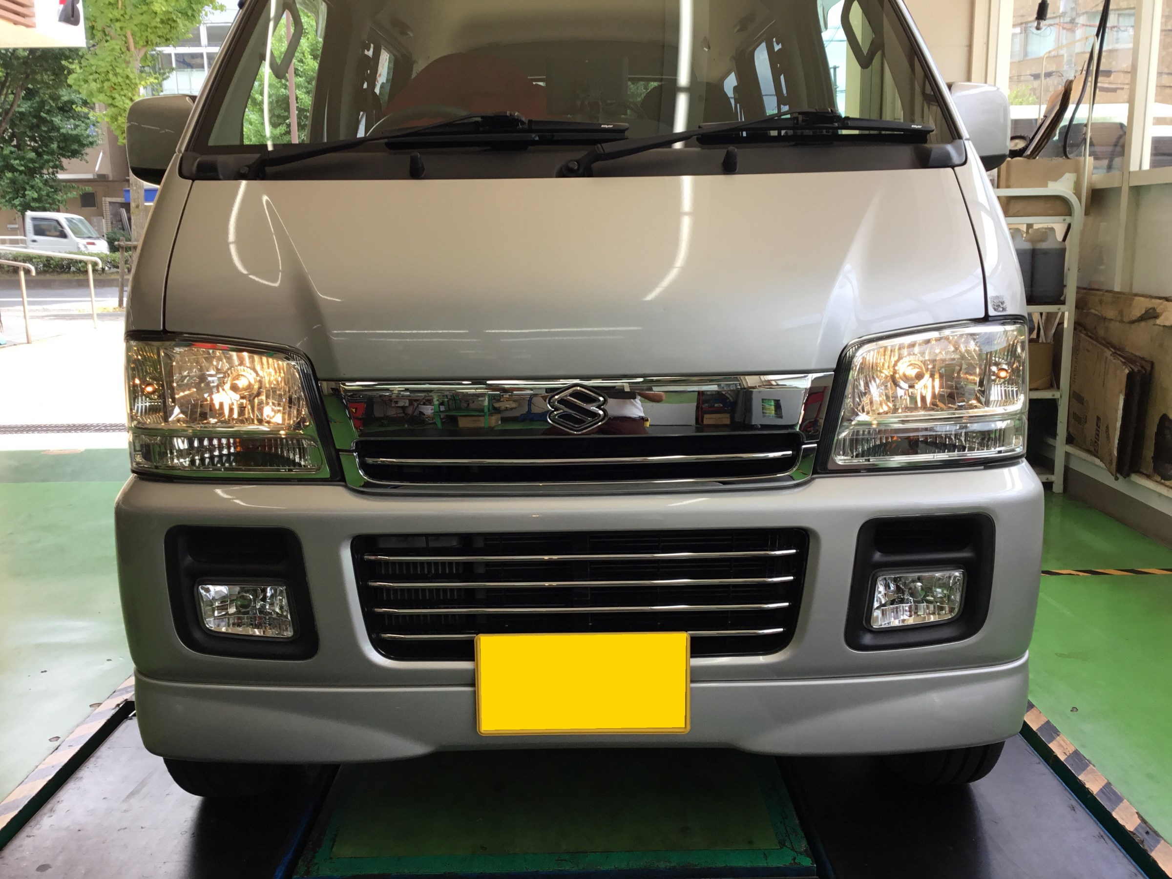 エブリイ DA62W LEDヘッドライトへ交換♪ | スズキ エブリイワゴン