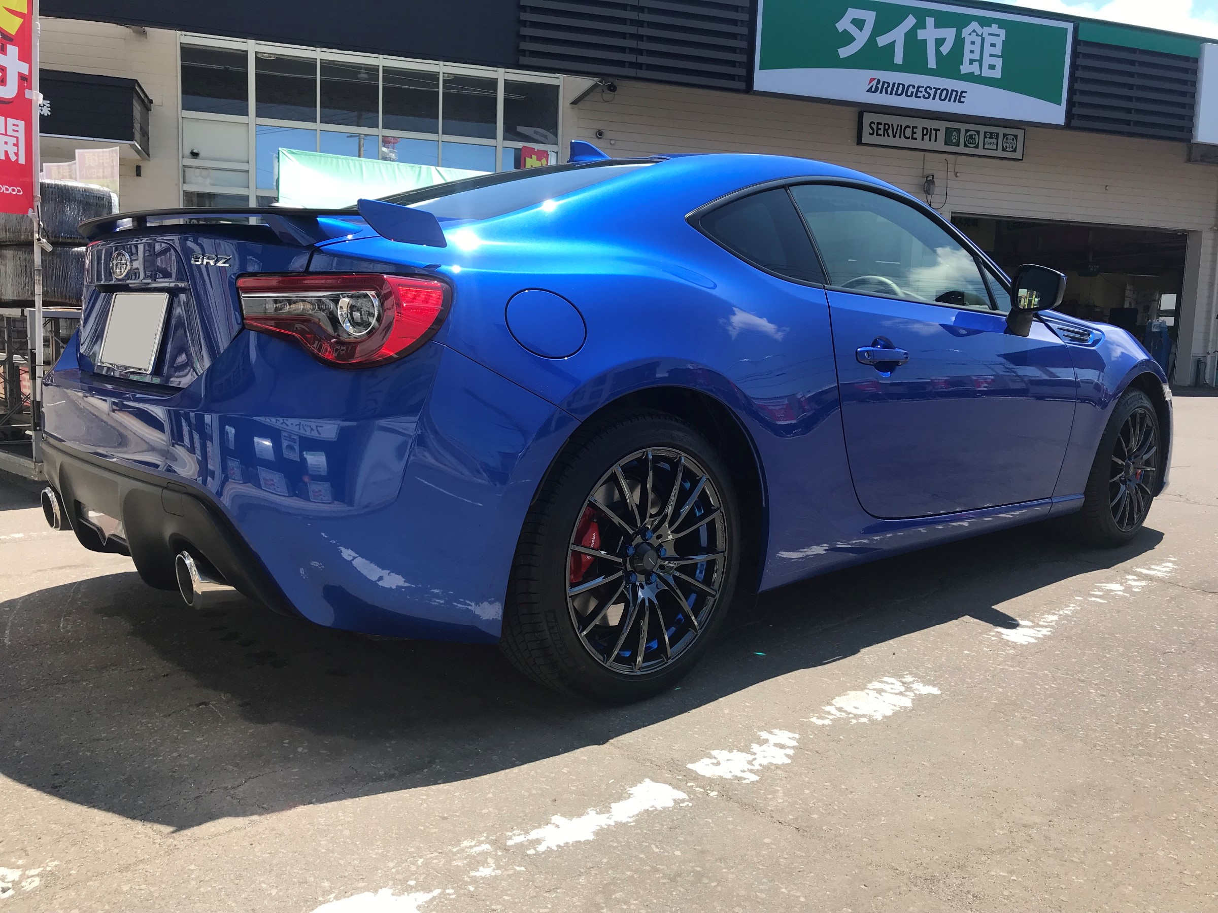 ☆BRZにSA-35Rお取付け☆ | スバル BRZ ホイール タイヤ・ホイール関連