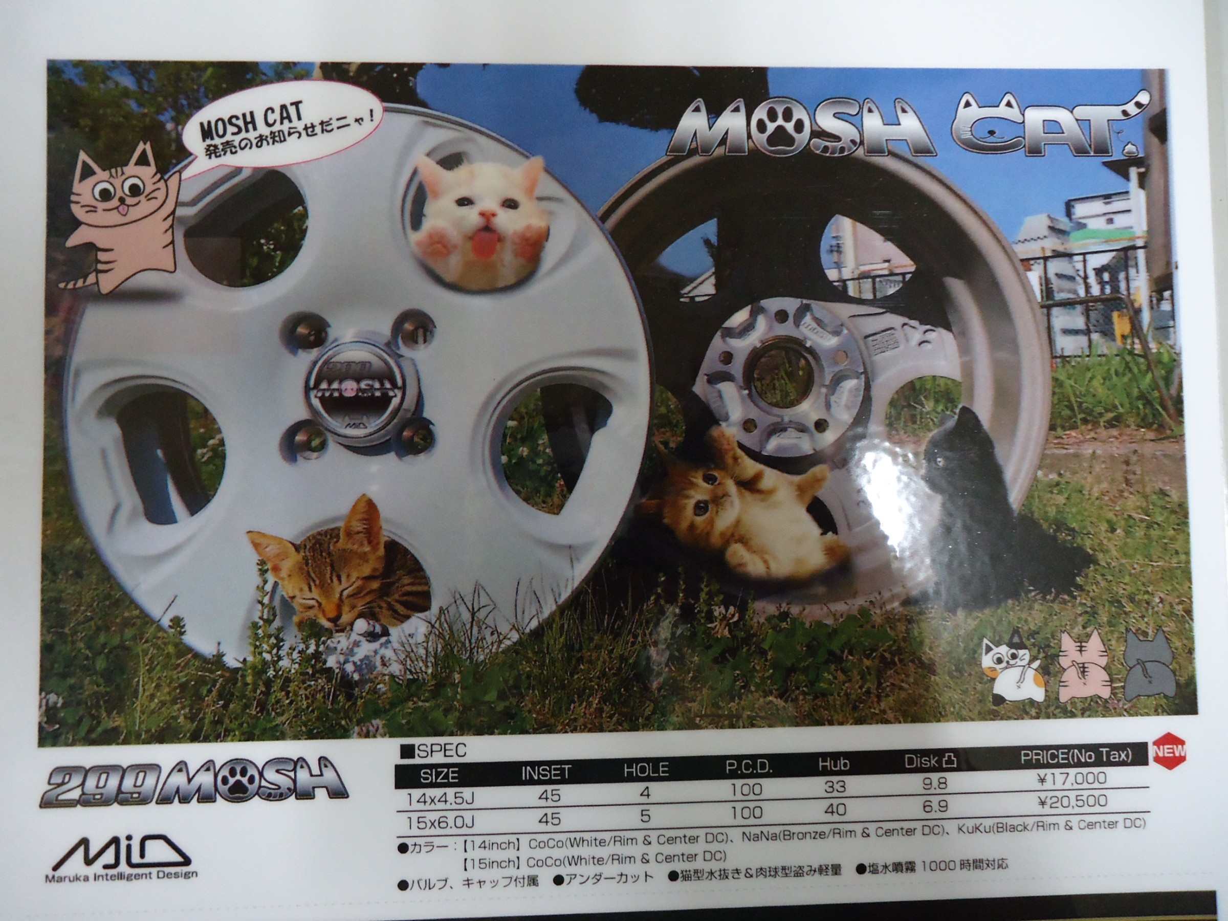 かわゅい～アルミの紹介です。 | 店舗おススメ情報 | タイヤ館