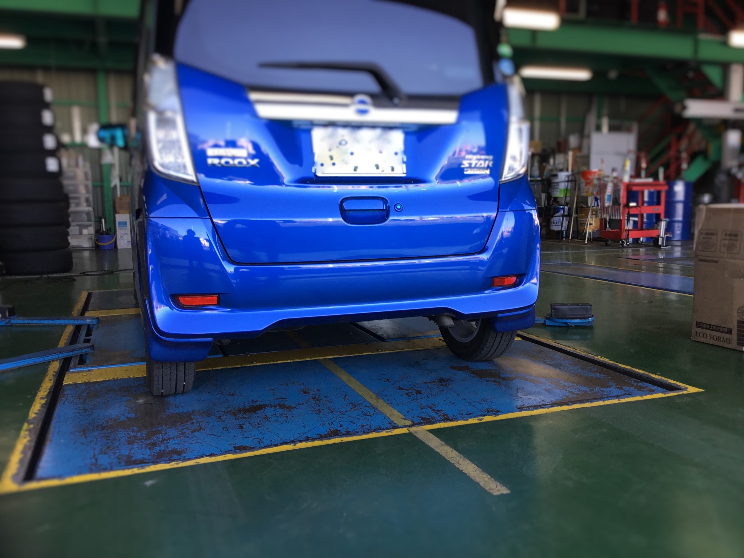 マフラー取り付け | 店舗おススメ情報 | タイヤ館 千葉ニュータウン  