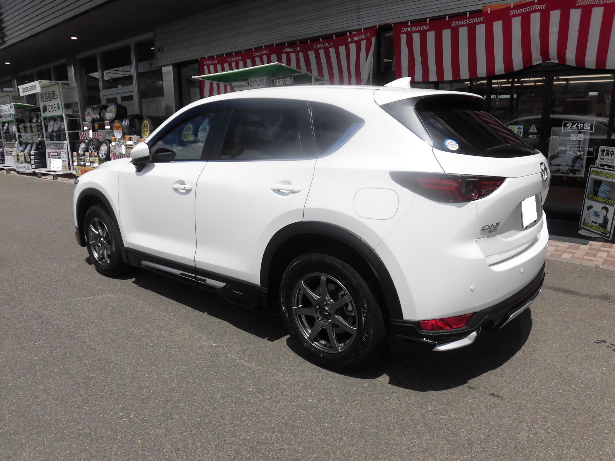 新型CX-5 ENKEI PF07 17インチ装着！！ | マツダ CX-5 ホイール タイヤ