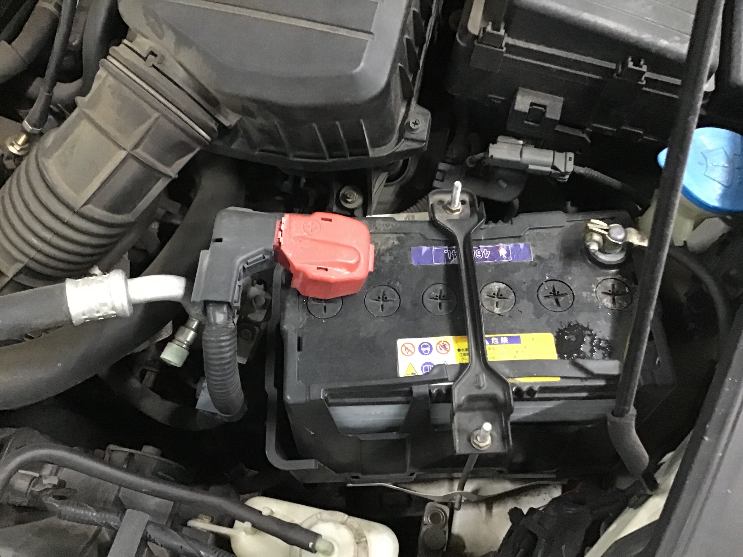 ホンダ オデッセイ バッテリー交換 サービス事例 タイヤ館 おゆみ野 千葉県のタイヤ カー用品ショップ タイヤからはじまる トータルカーメンテナンス タイヤ館グループ