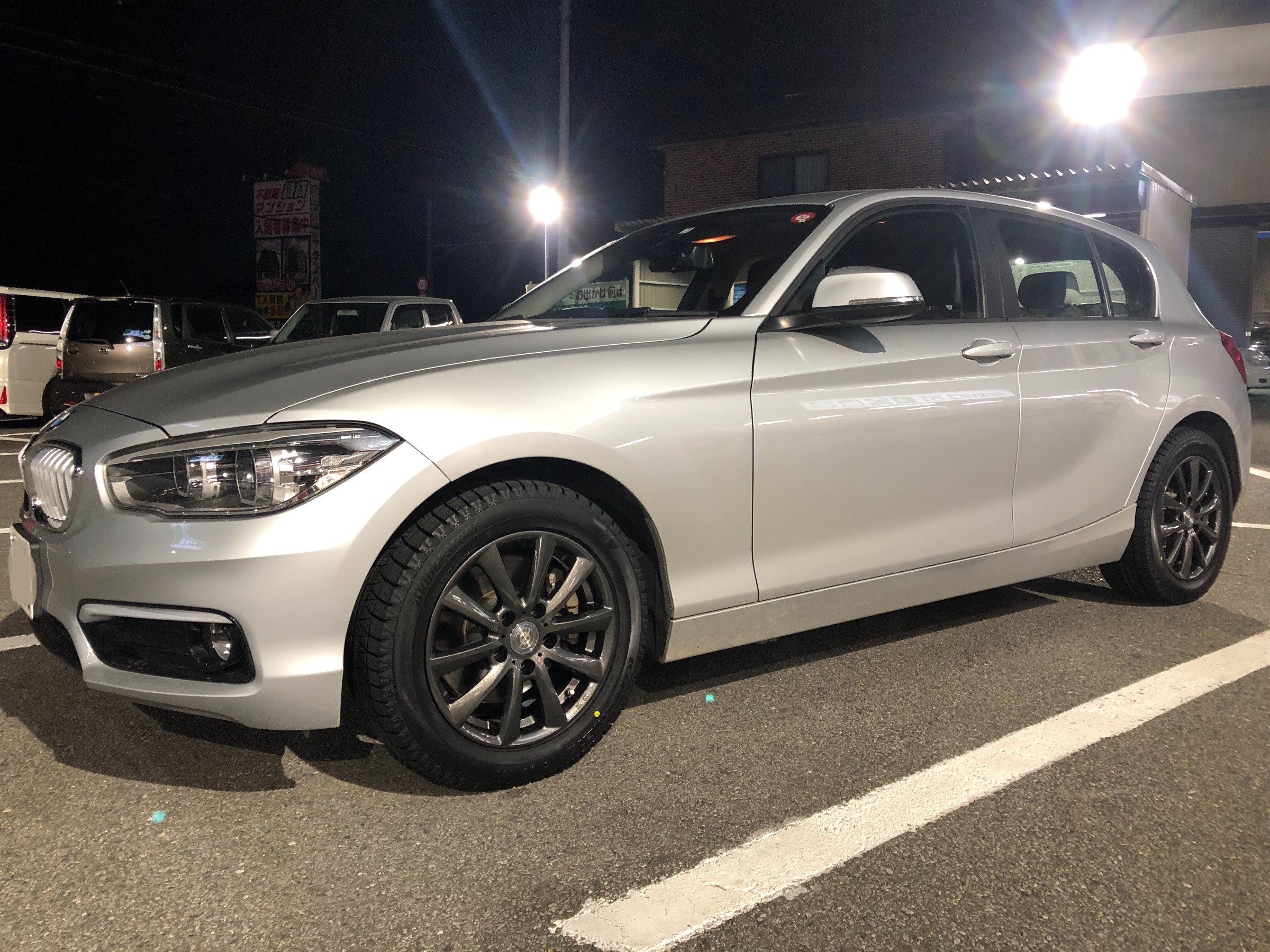 bmw 1シリーズ スタッドレスタイヤ、ホイールセット - タイヤ/ホイール