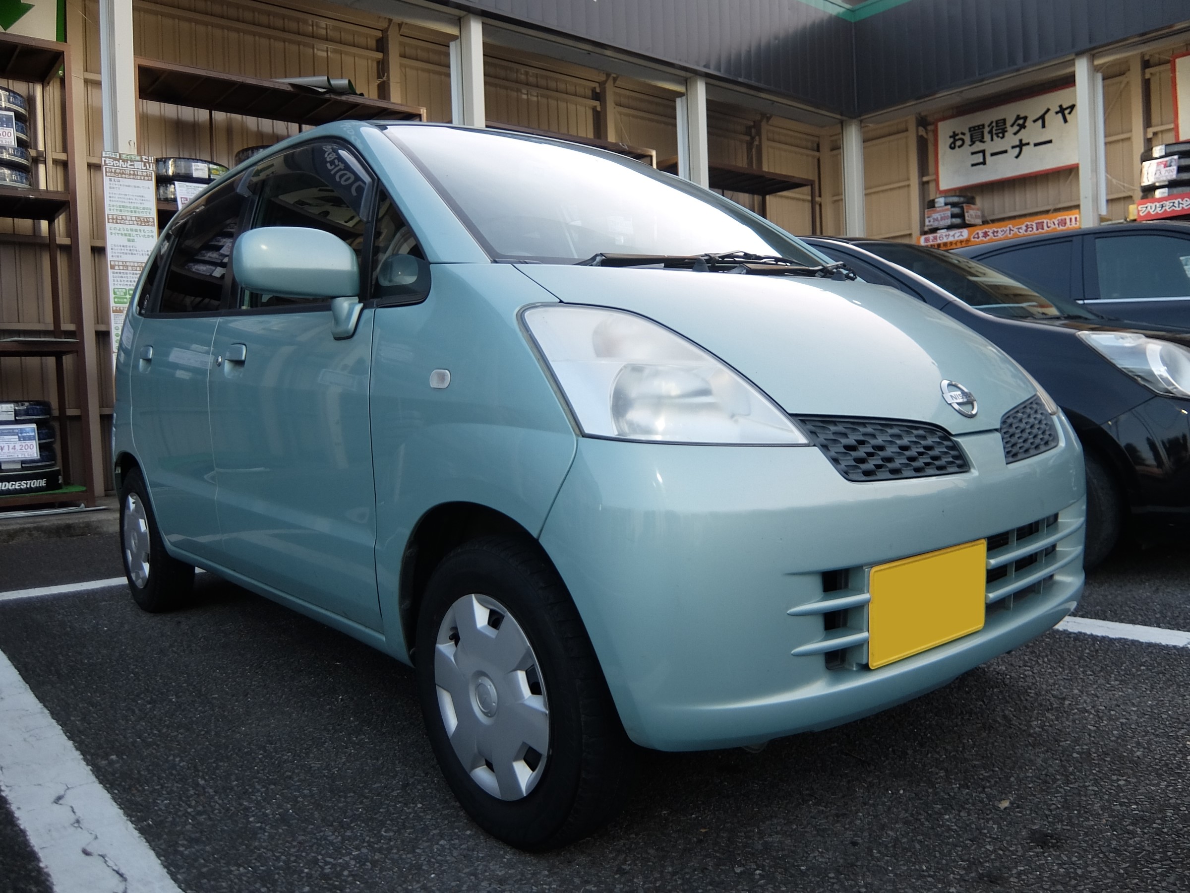 日産・モコ・MG21S】補機ベルト交換 | 日産 モコ メンテナンス商品 | サービス事例 | タイヤ館 うしく上柏田 |  茨城県のタイヤ、カー用品ショップ タイヤからはじまる、トータルカーメンテナンス タイヤ館グループ