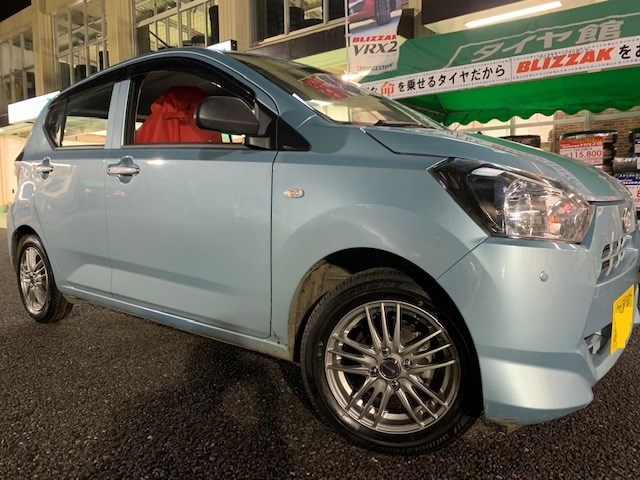 ダイハツ LA350S ミライース】タイヤホイールセットのご紹介です