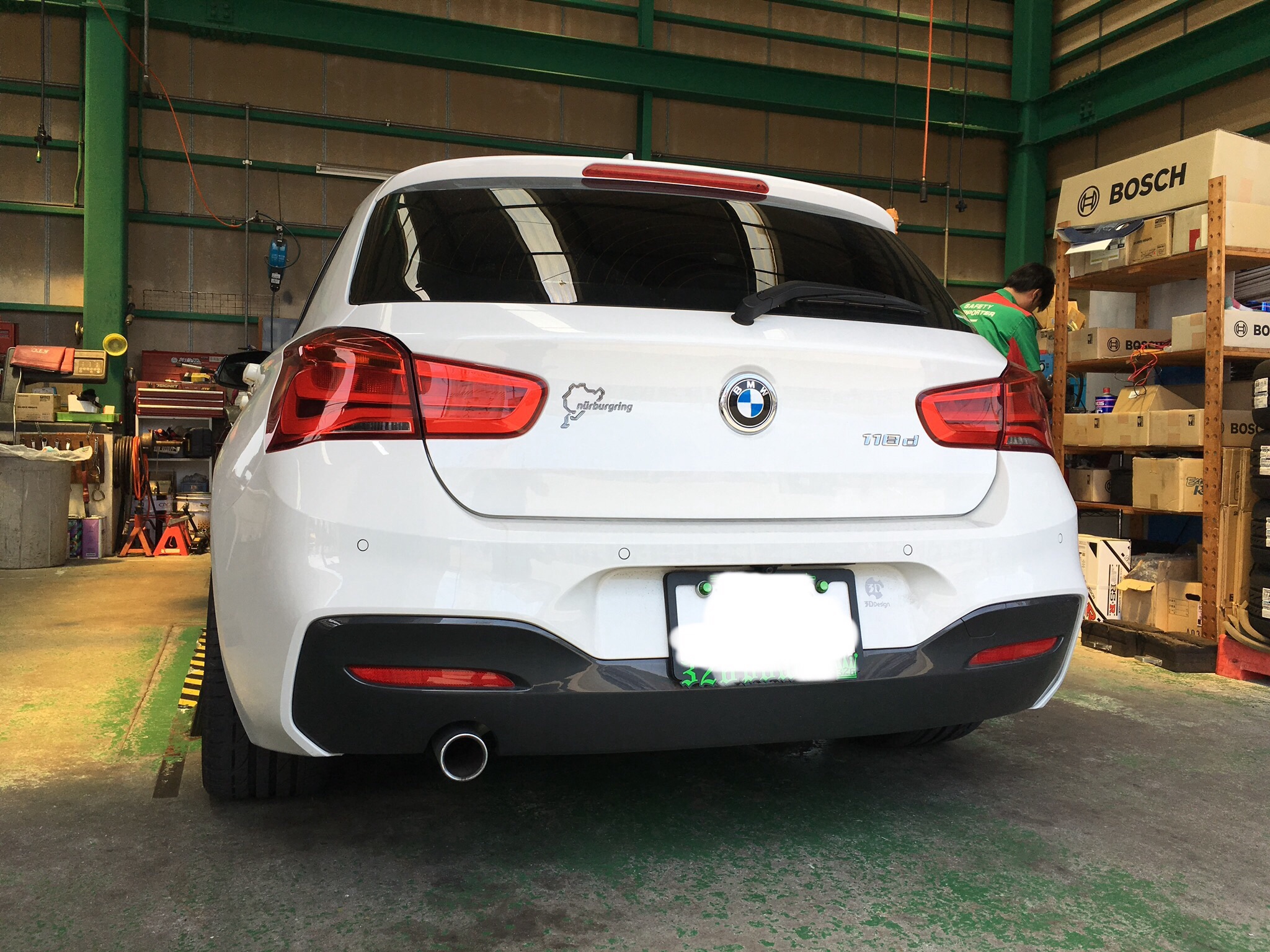 BMWのマフラー交換させて頂きました。 | 店舗おススメ情報 | タイヤ館 