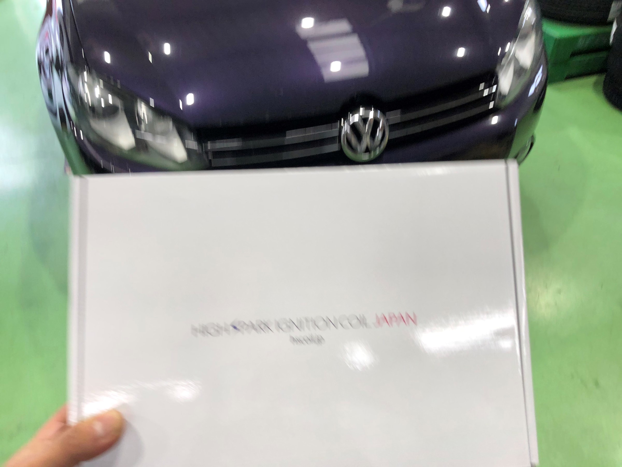 Volkswagen Golf6 カブリオレに ハイスパークイグニッションコイル をお取り付け プラグ交換を致しました。 | フォルクスワーゲン ゴルフ6  GTI その他 パーツ取付 > 各種用品取付 | 技術サービス施工事例 | タイヤ館 福岡東 | タイヤからはじまる、トータルカー ...