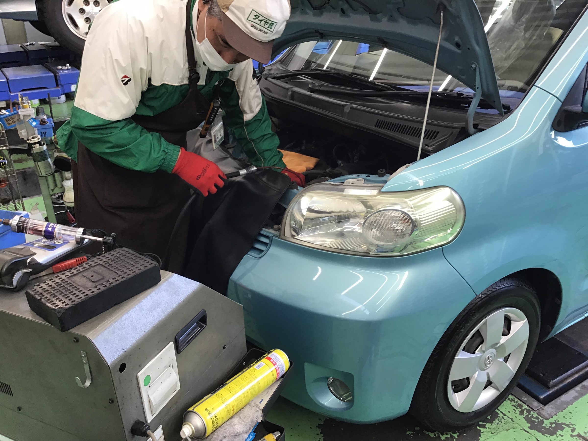 トヨタ・ポルテ】ATF交換♪  トヨタ ポルテ メンテナンス商品 オイル 