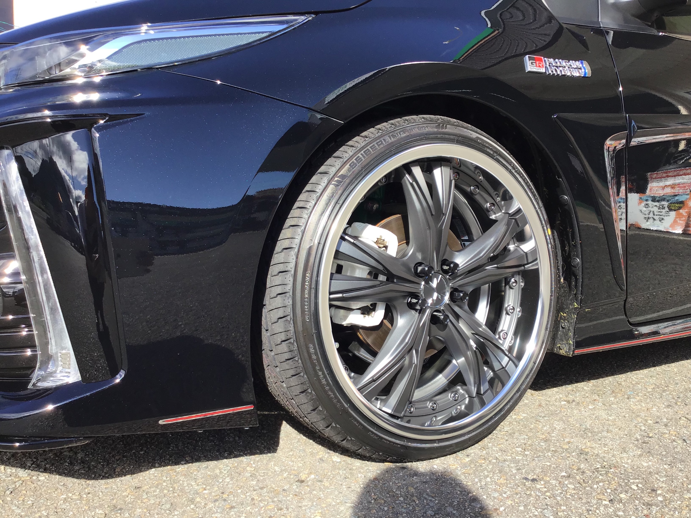 プリウスPHV GRに、ウェッズ・マーヴェリック19インチをお取り付け