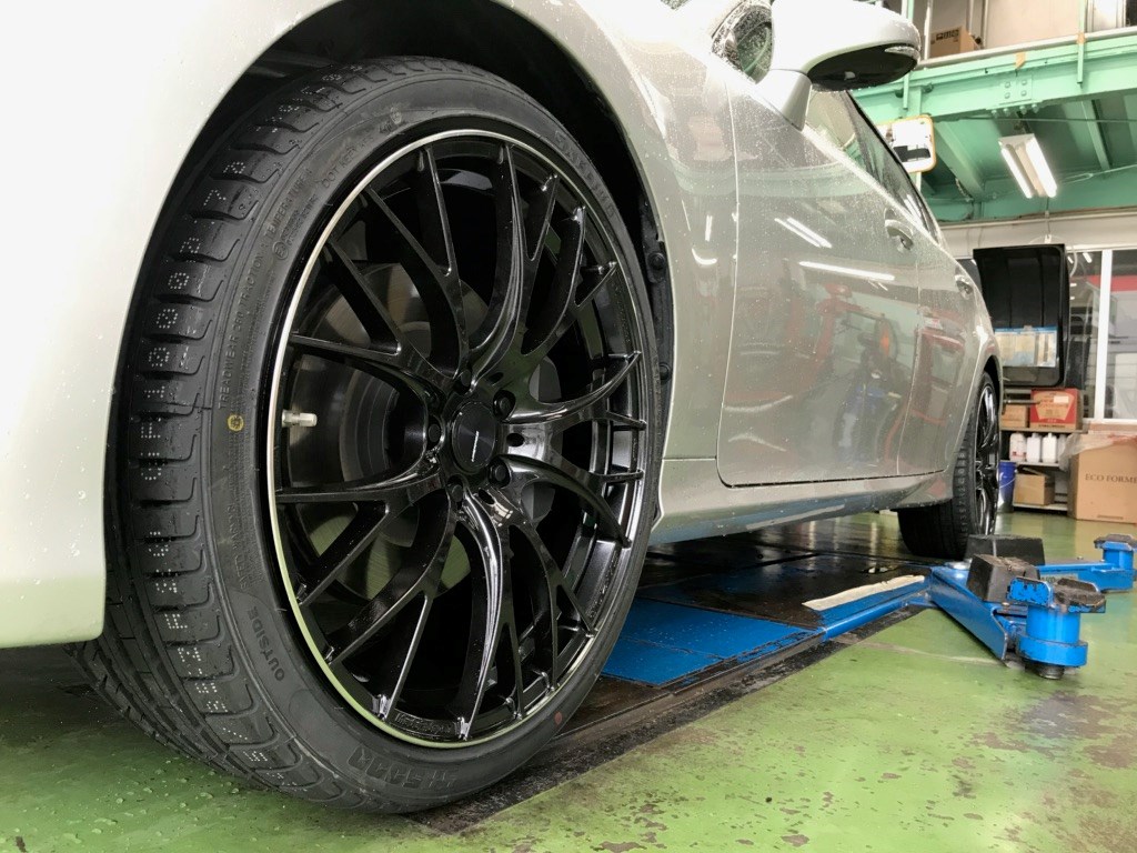 レクサスGS×Weds Sport SA-20R | スタッフ日記 | タイヤ館 安曇