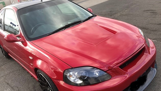 花粉 車が黄色くなる程 猛威を振るっております ホンダ シビッククーペ メンテナンス商品 スタッフ日記 タイヤ館 福島 福島県のタイヤ カー用品ショップ タイヤからはじまる トータルカーメンテナンス タイヤ館グループ