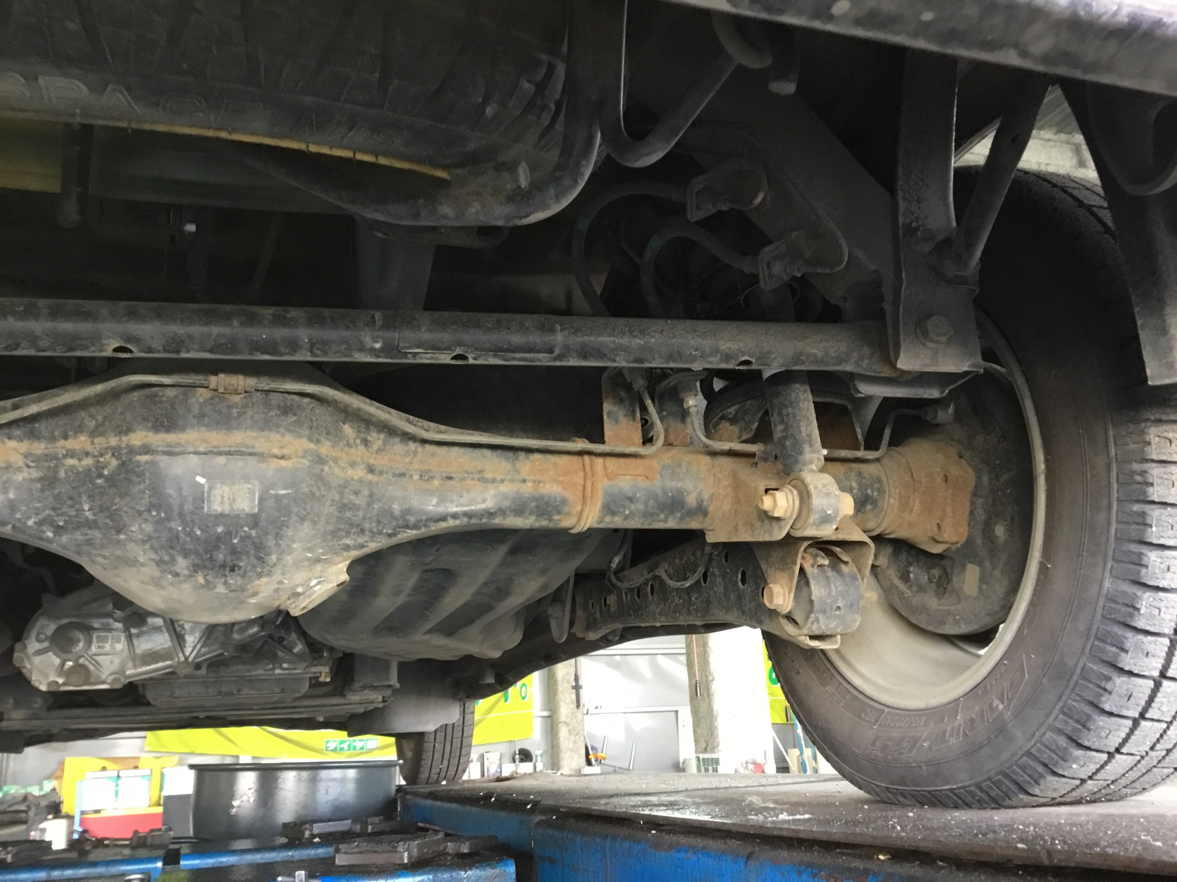 下廻りがサビサビ スタッフ日記 タイヤ館 桑園 タイヤからはじまる トータルカーメンテナンス タイヤ館グループ