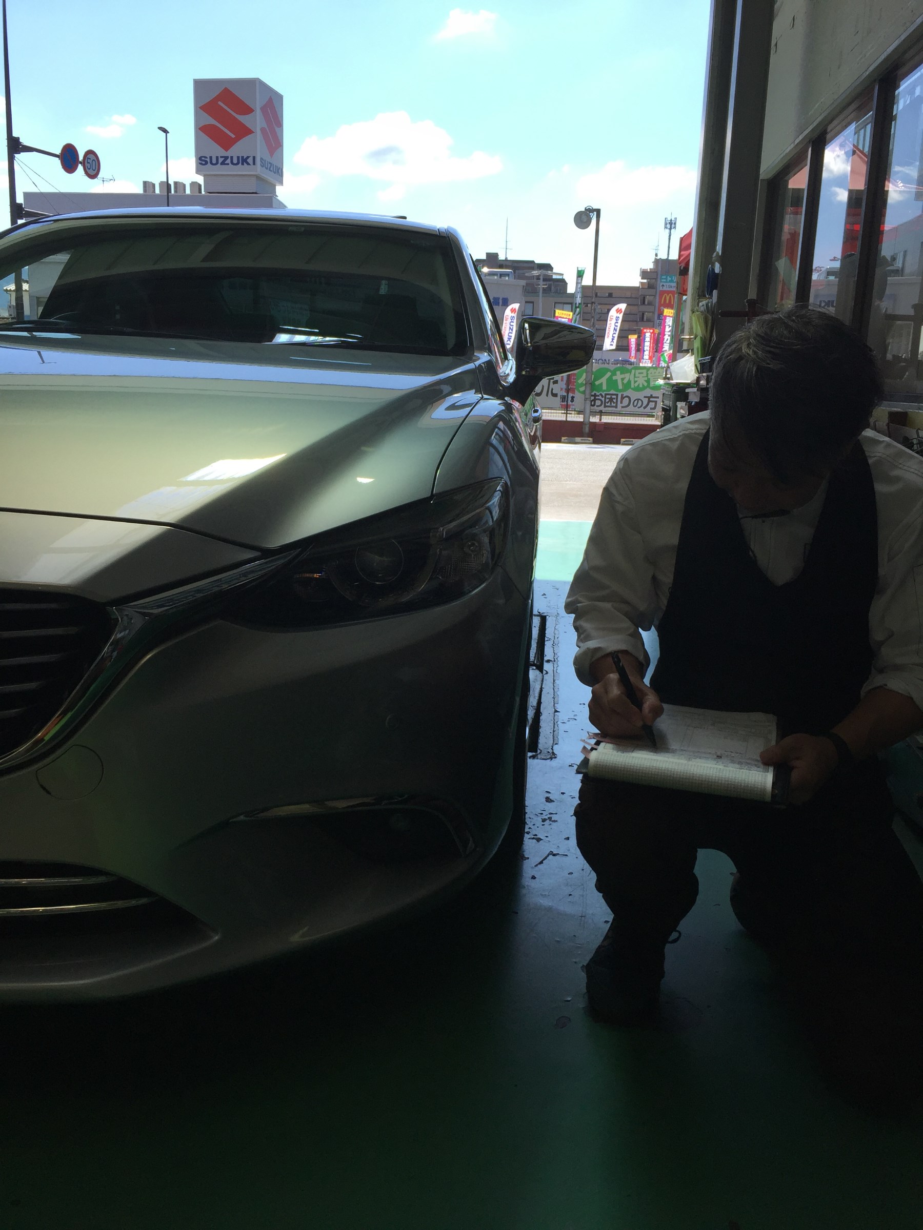 Gj アテンザ Tein Flex Z インストール マツダ アテンザスポーツワゴン その他 パーツ取付 サスペンション取付 取り付け 施工事例集 タイヤ館 福岡西 タイヤからはじまる トータルカーメンテナンス タイヤ館グループ