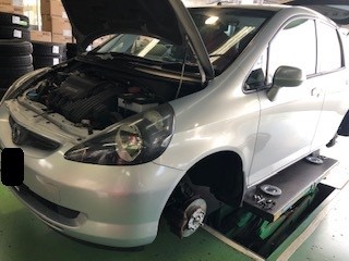 フィット GD1 足回り リフレッシュ！ | ホンダ フィット メンテナンス
