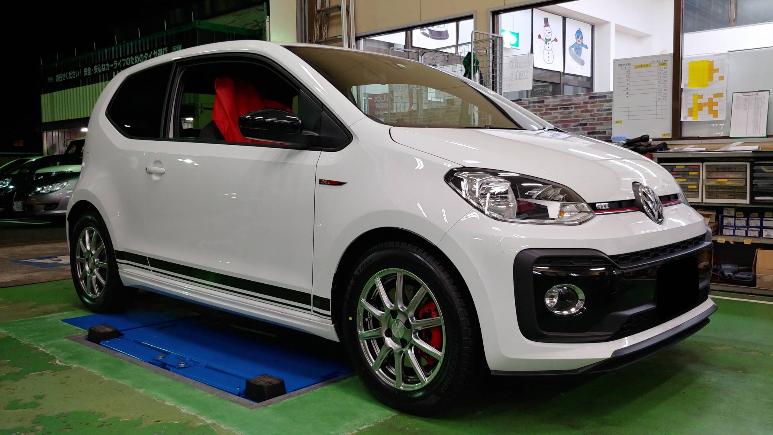 UP!GTI スタッドレスタイヤへ交換！ | 店舗おススメ情報