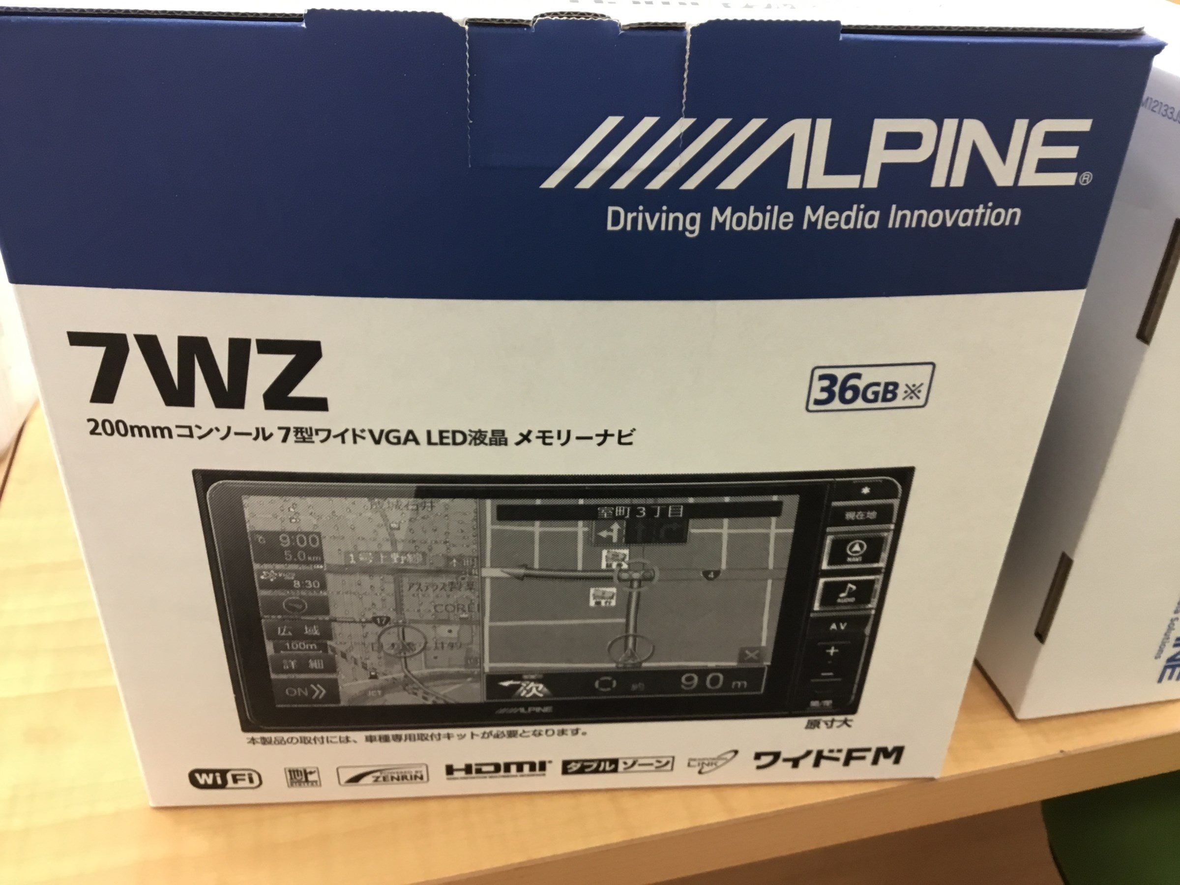 ☆LA610S タント☆アルパイン ナビ７ＷＺ☆ | ダイハツ タント AV&ナビ